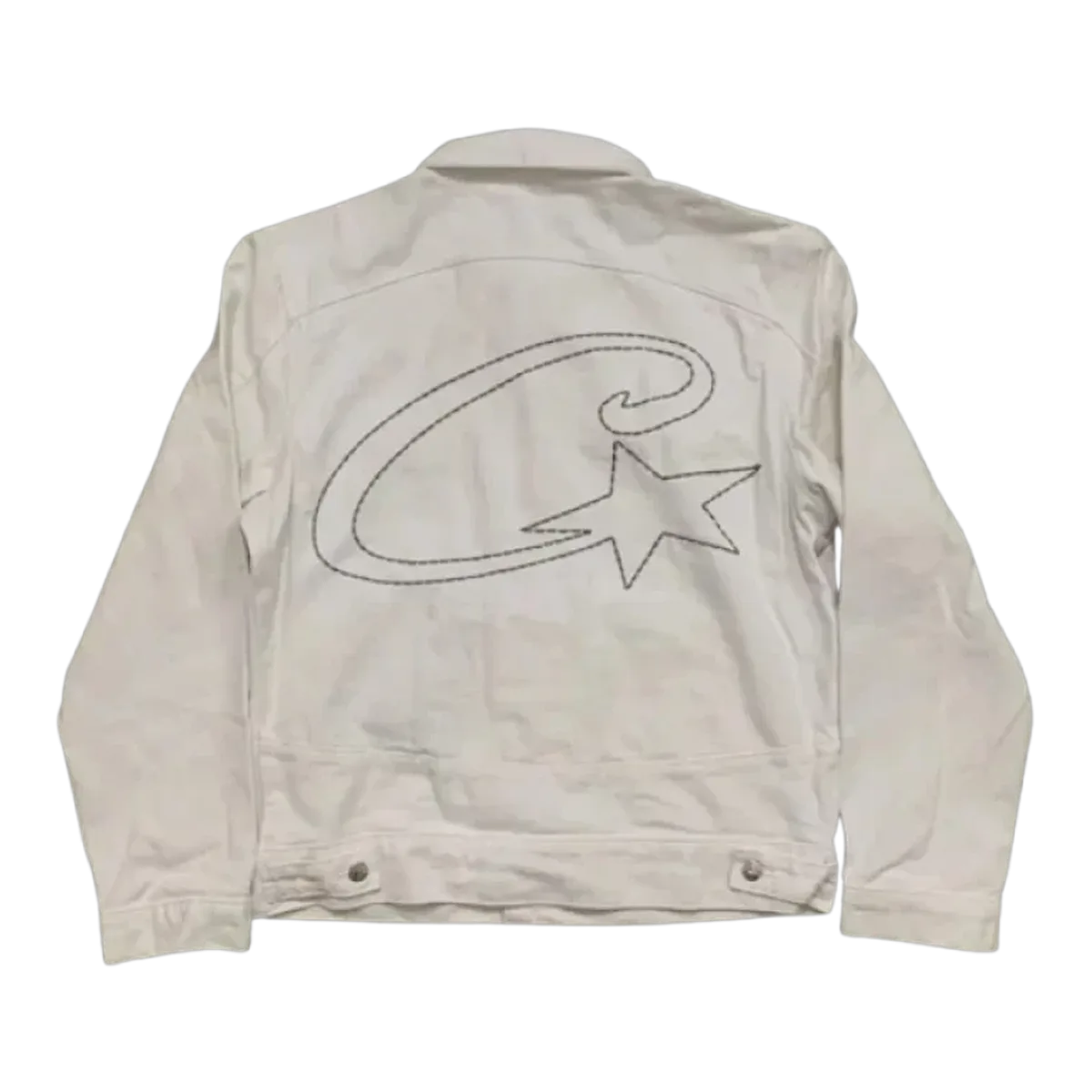 Corteiz Cream Denim Jacket