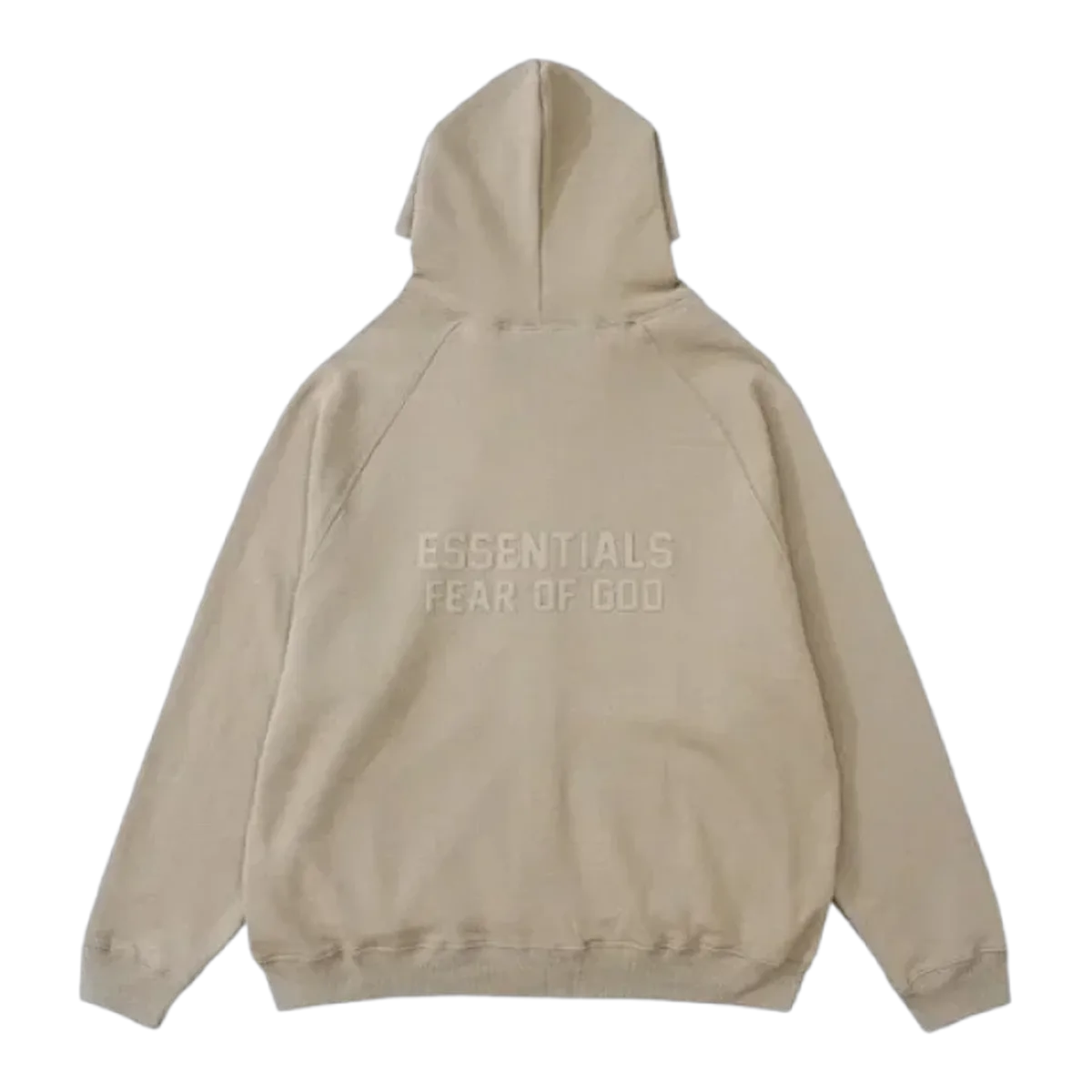 Fear of God Essentials Zip Hoodie Tan