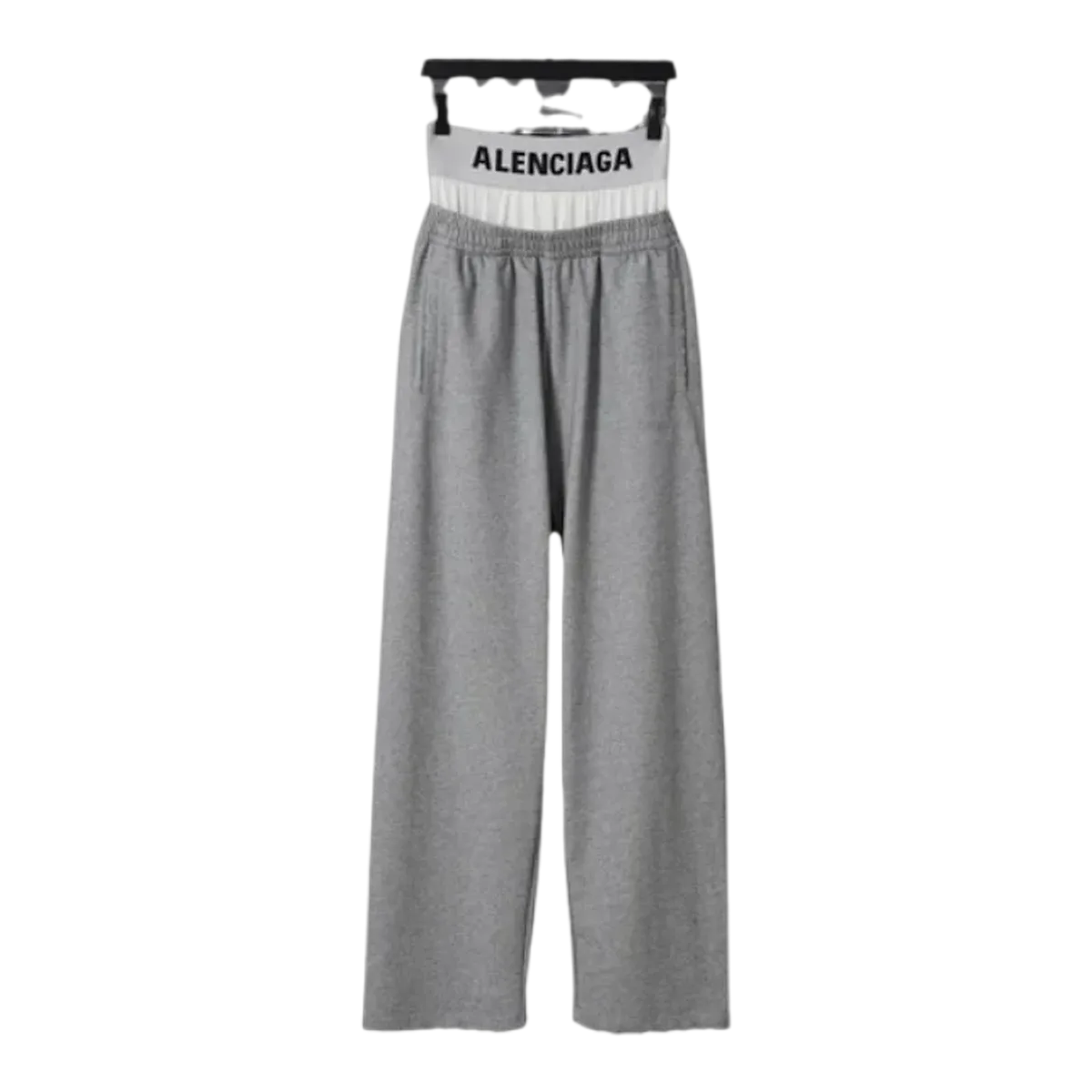 Balenciaga Grey Logo Sweatpants