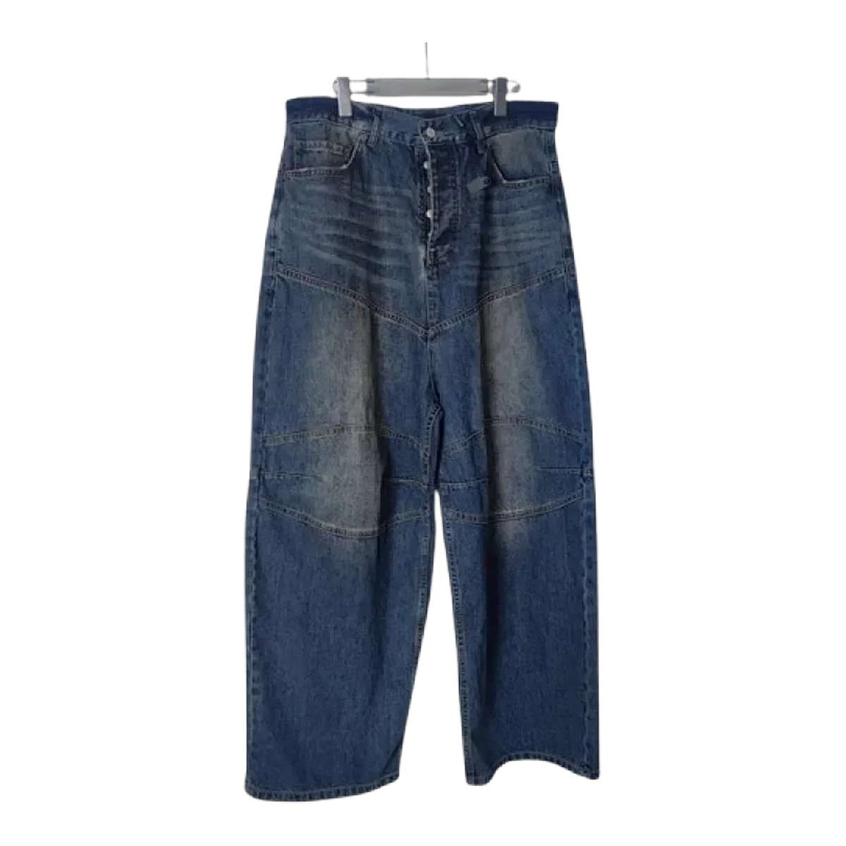 Balenciaga Blue Baggy Jeans