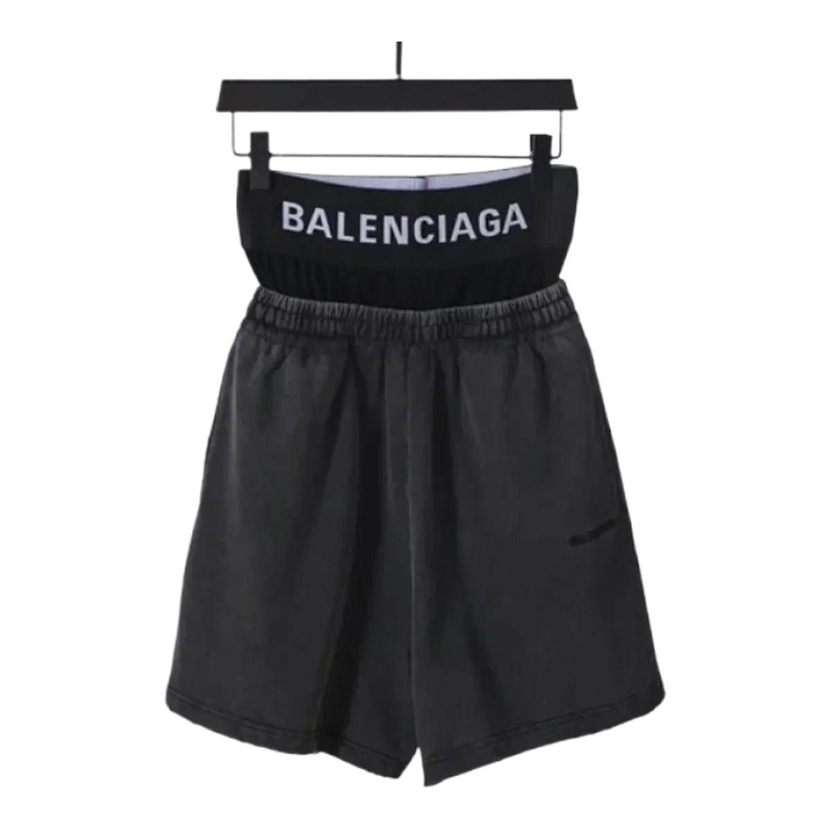 Balenciaga Black Shorts