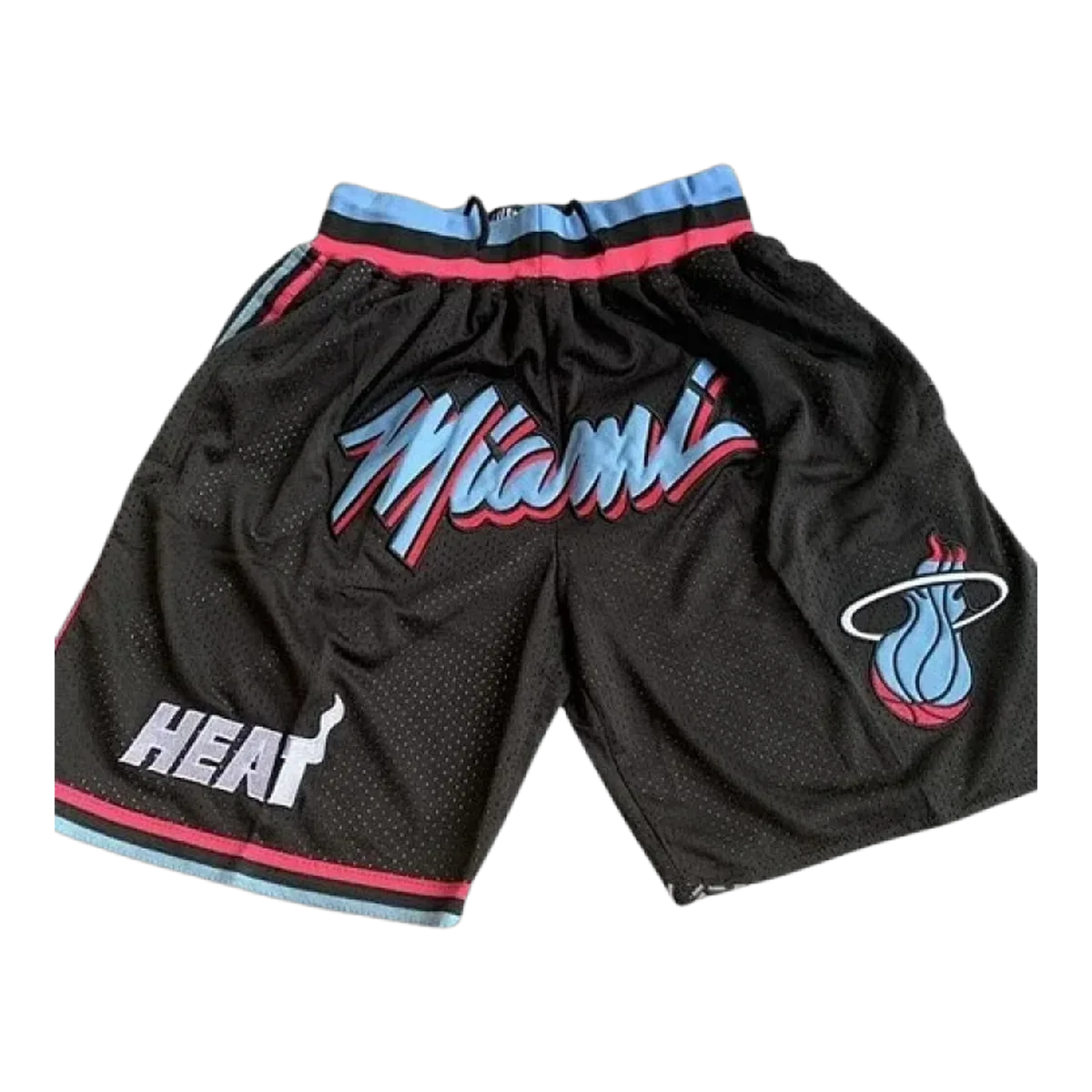 Ami Paris Miami Heat Black Shorts