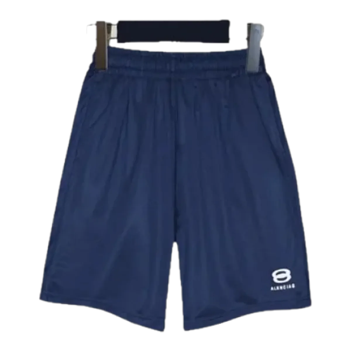 Balenciaga Navy Mesh Shorts