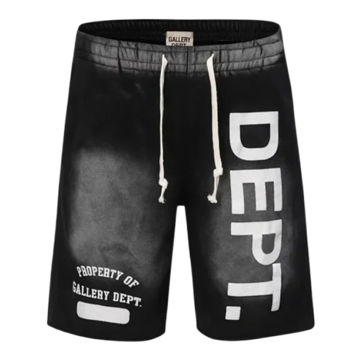 Gallery Dept Black Dept Logo Shorts
