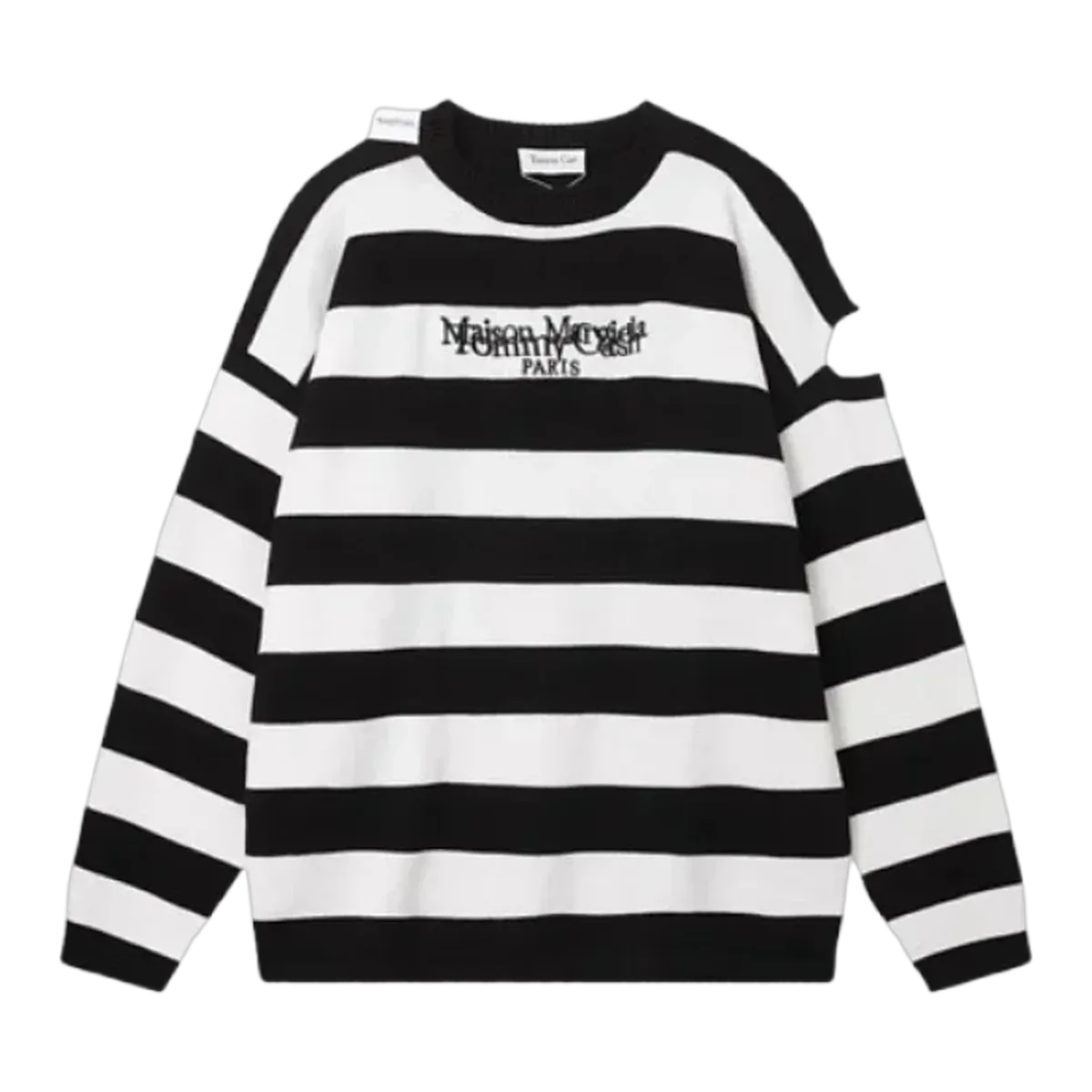 Maison Margiela Striped Sweatshirt