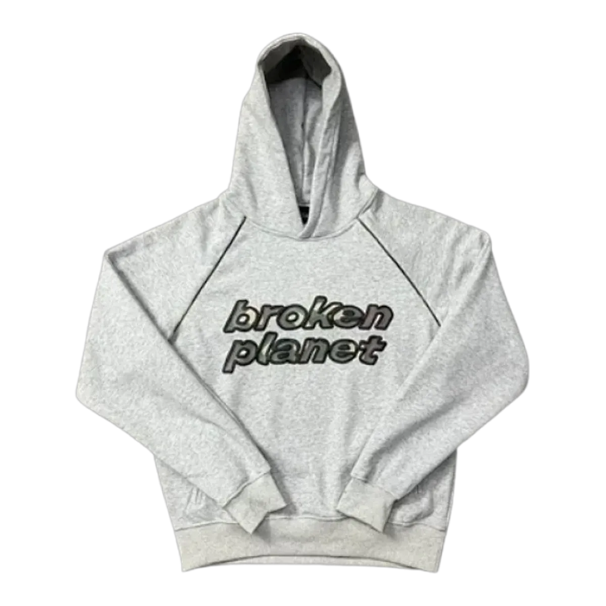 Broken Planet Hoodie Grey