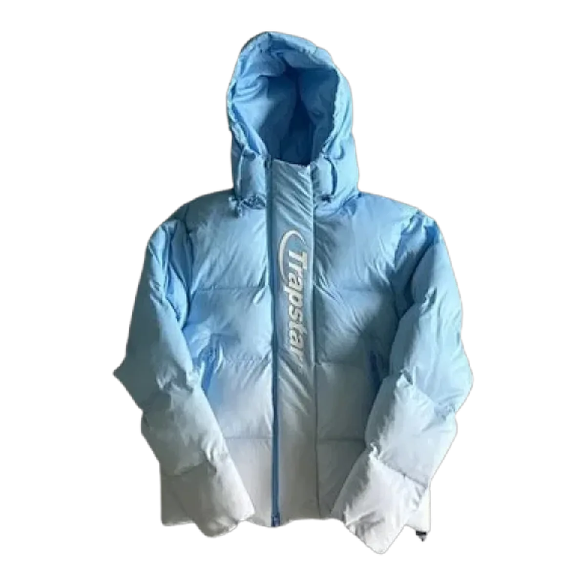 Trapstar Blue Gradient Puffer Jacket