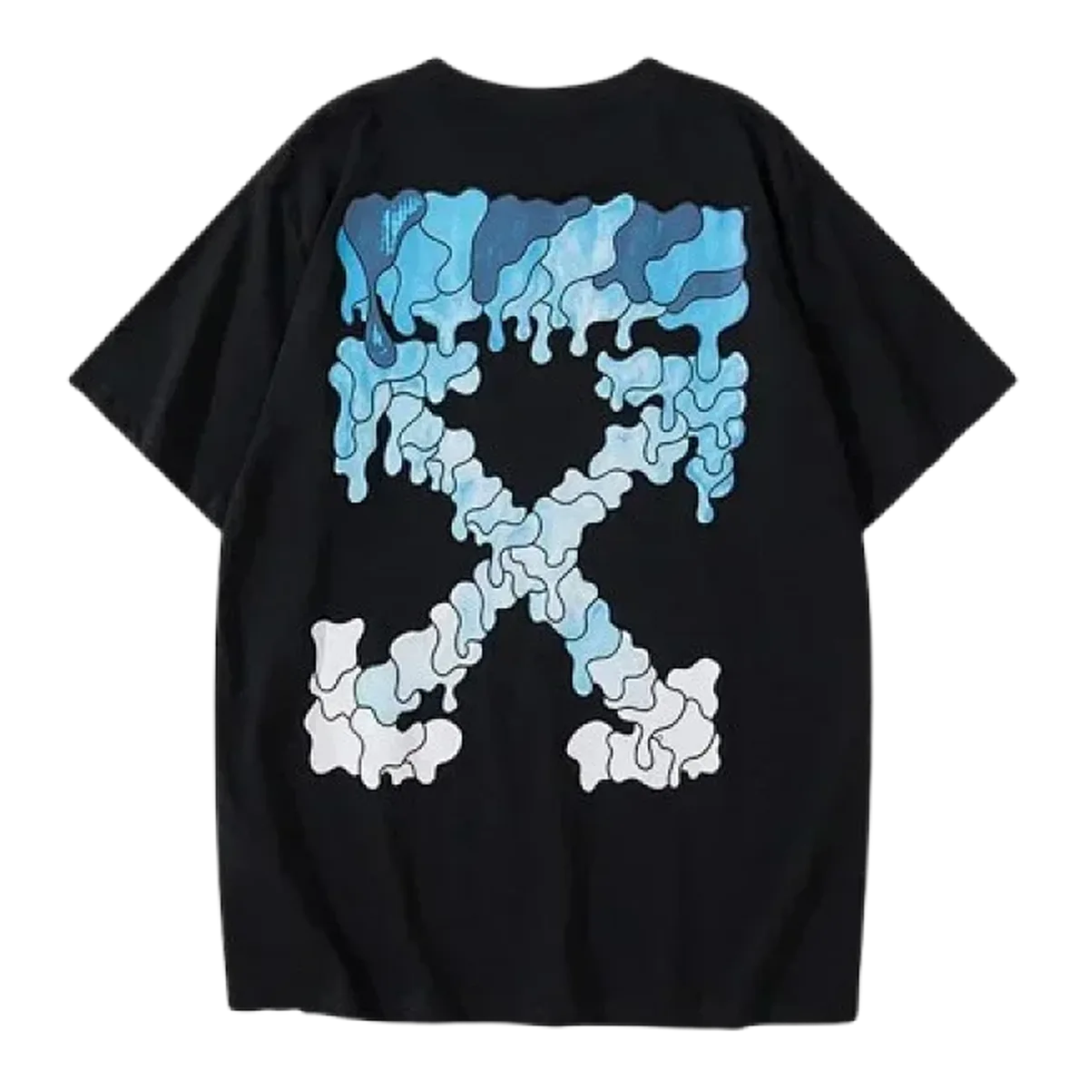 Essential Black Cross Graphic T-Shirt