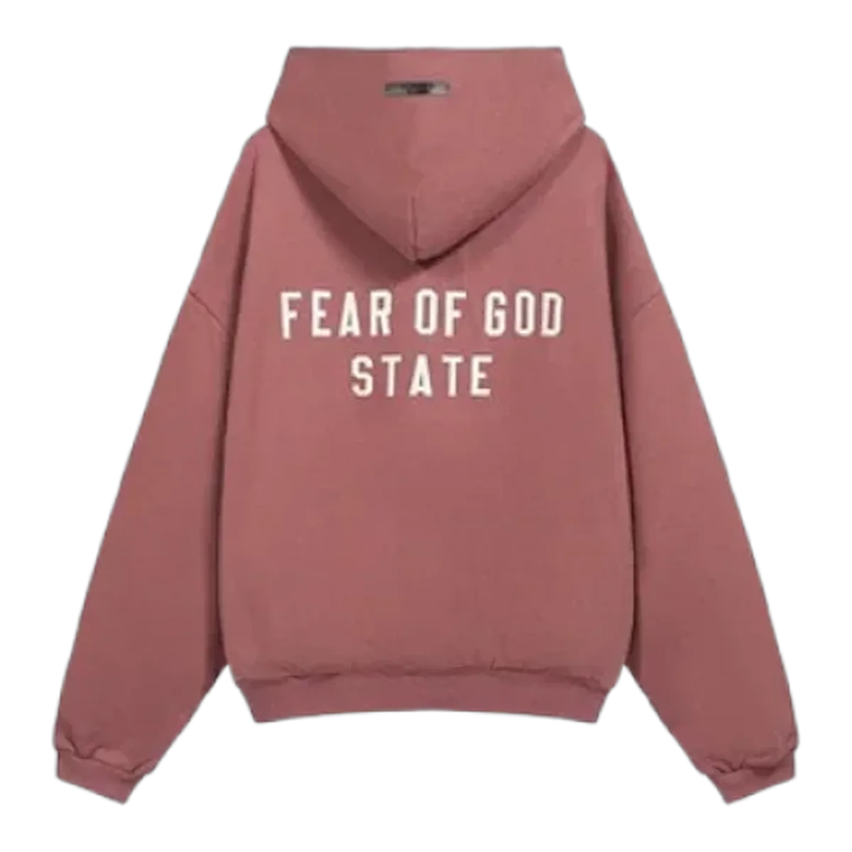 Fear of God Essentials Zip Hoodie Pink