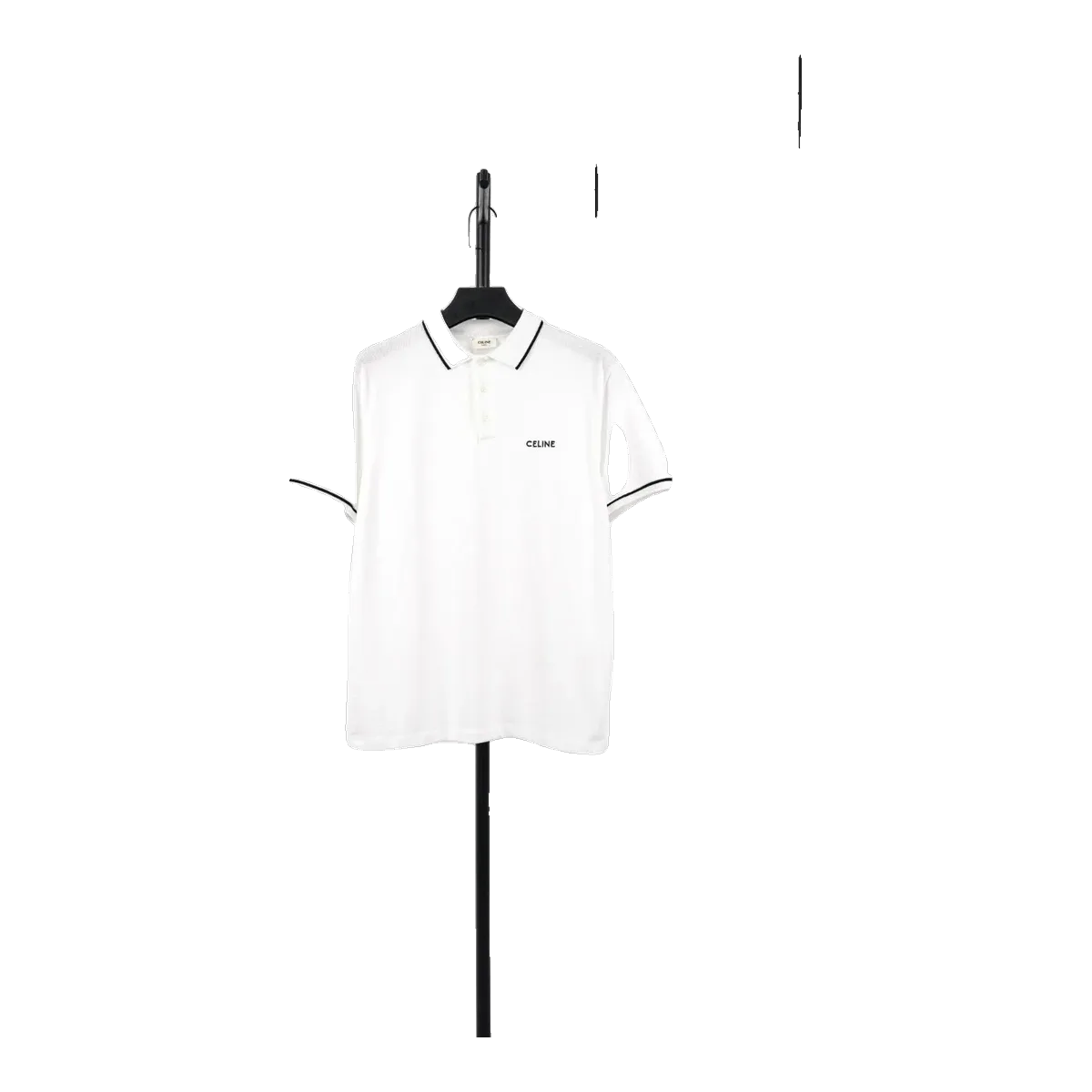 Celine Polo Shirt White