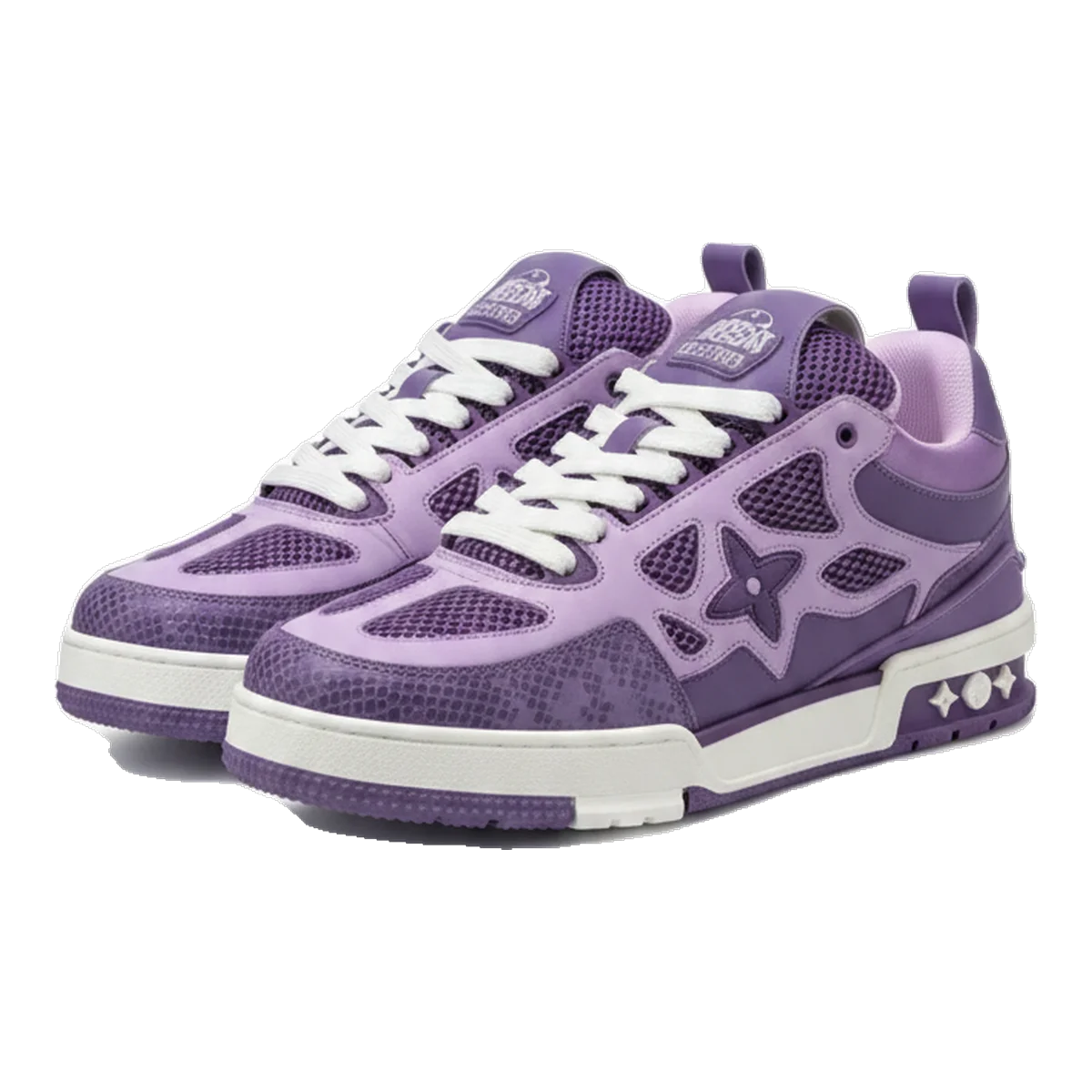 Supreme Purple Star Sneakers