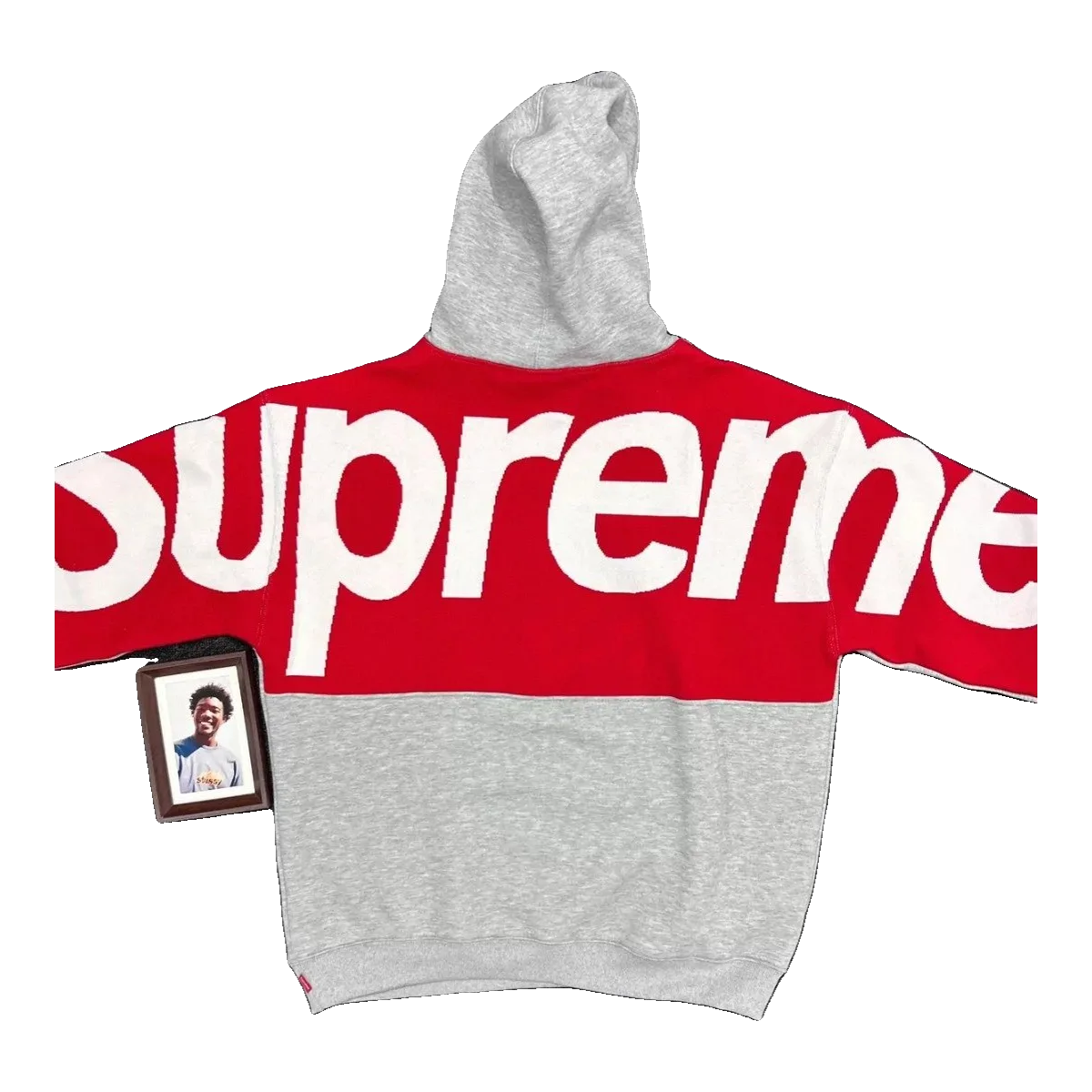 Supreme Red Box Logo Hoodie