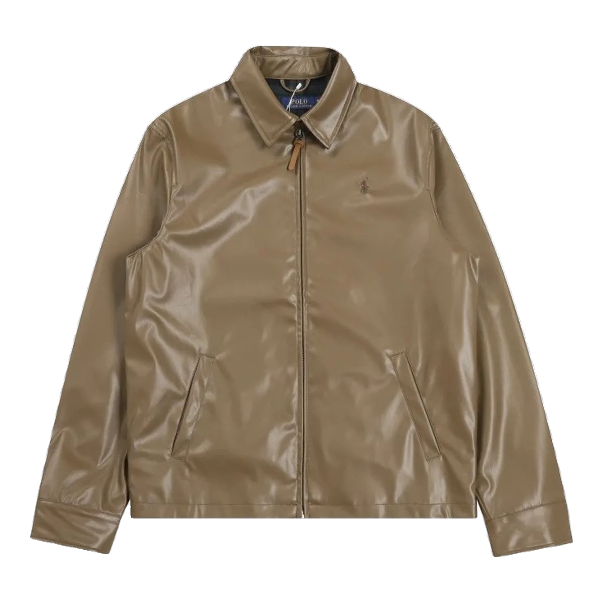Ralph Lauren Leather Jacket Brown