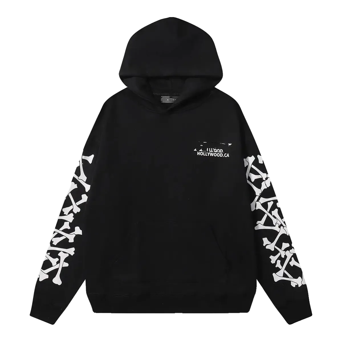 Amiri Black Bones Hoodie