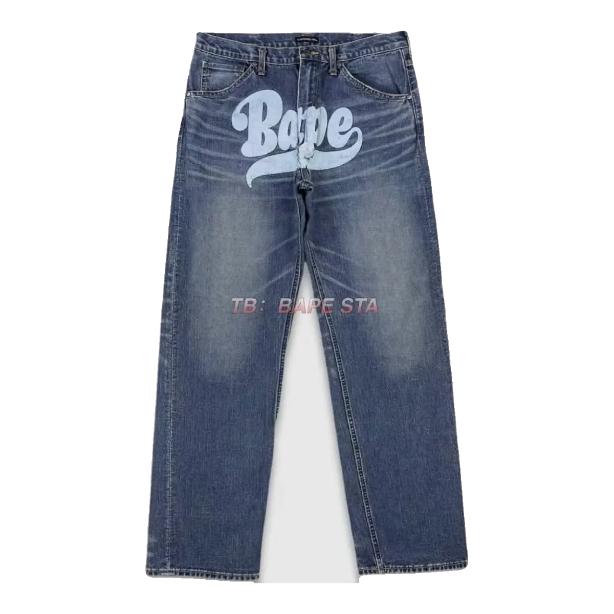 Bape Jeans Blue