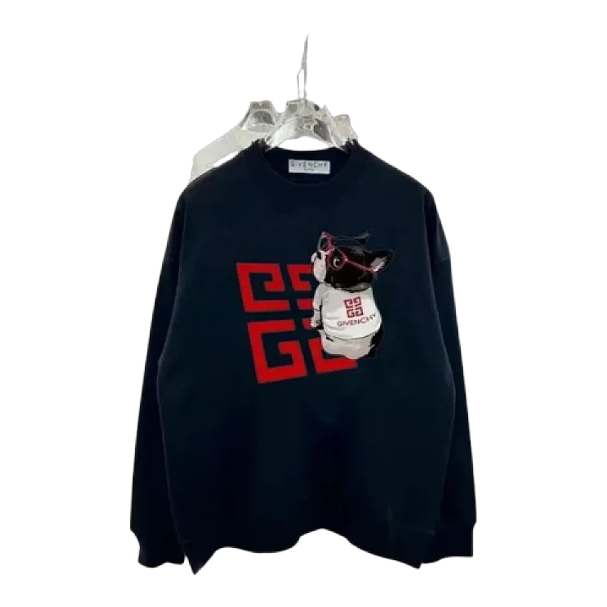Givenchy Navy Graphic Sweatshirt