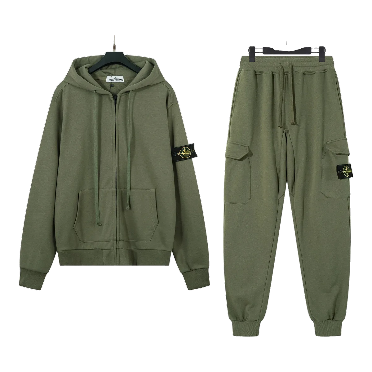 Stone Island Tracksuit Olive