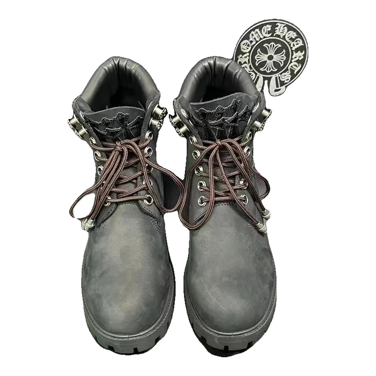 Chrome Hearts Boots Grey