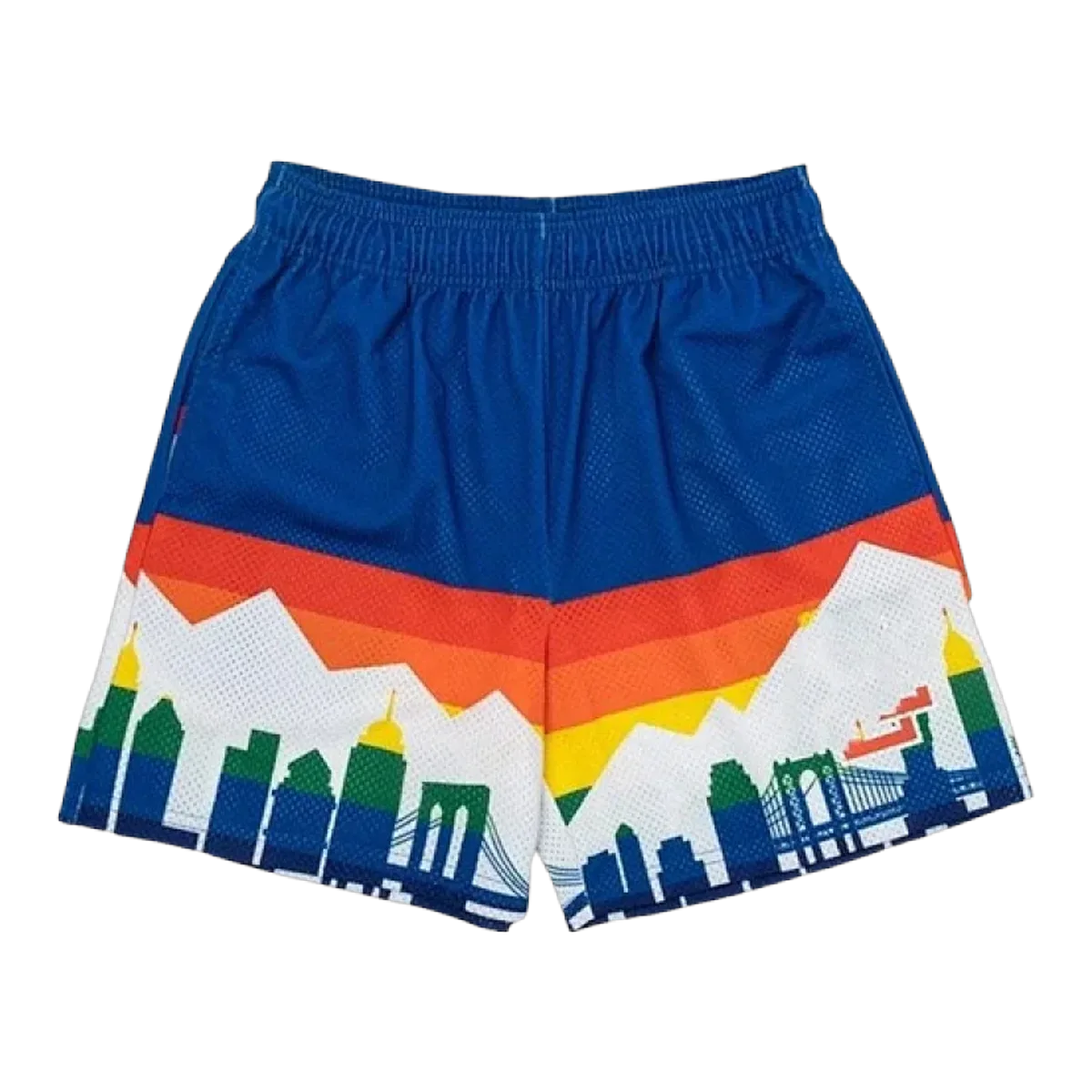 Eric Emanuel Blue Skyline Shorts