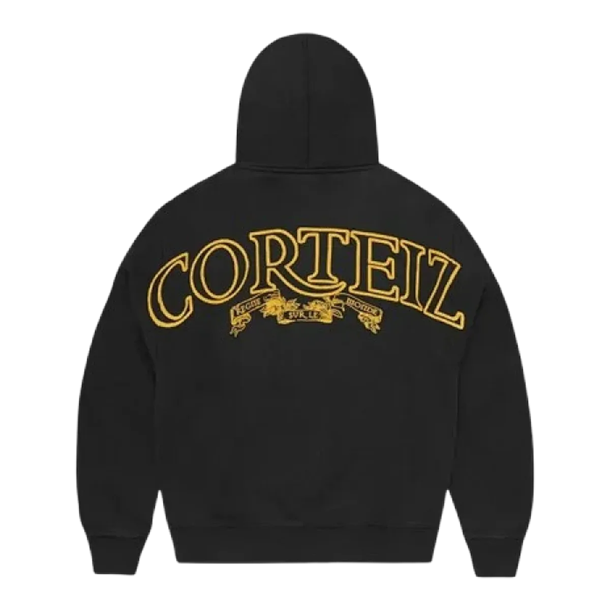 Corteiz Black Logo Hoodie