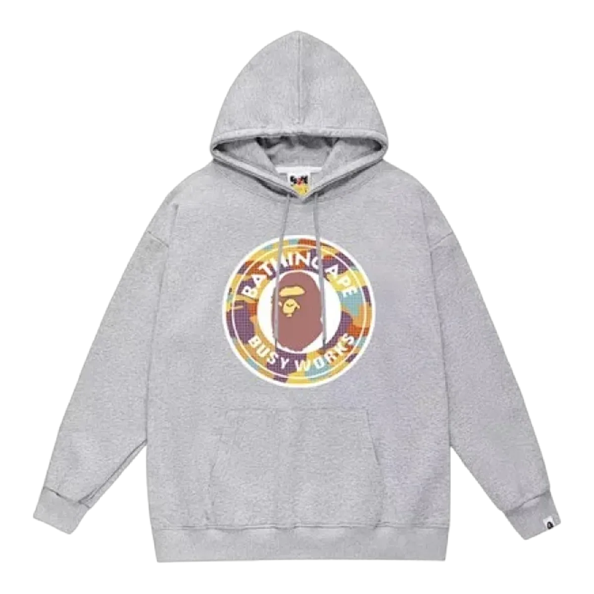 Balenciaga Grey Graphic Hoodie