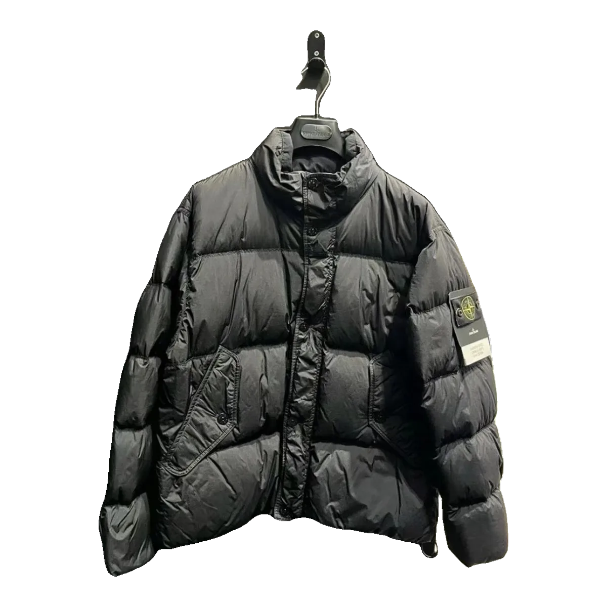 Stone Island Puffer Jacket Black