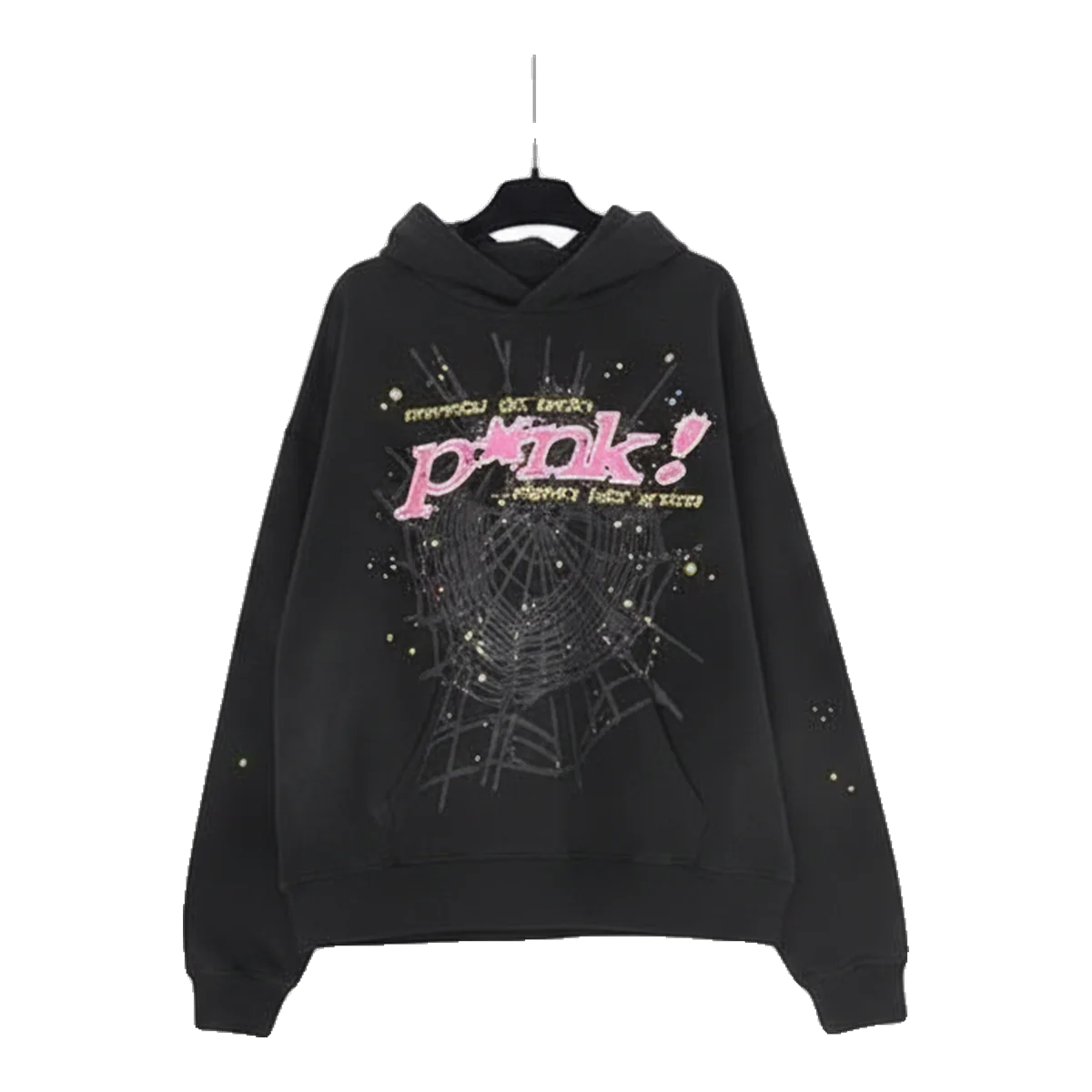 Sp5der Hoodie Black
