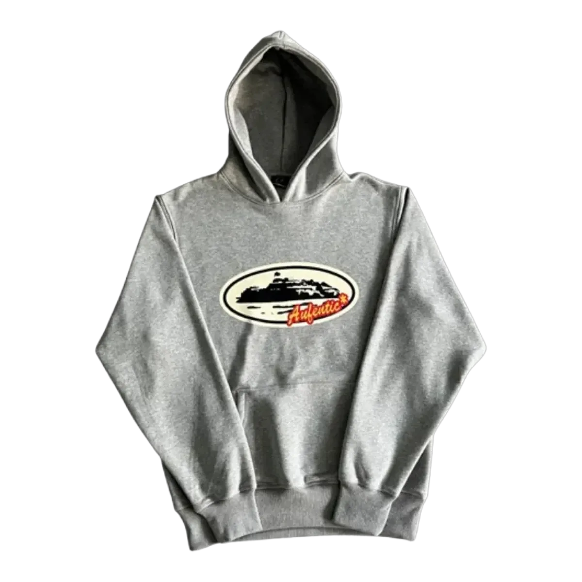 Corteiz Grey Alcatraz Hoodie