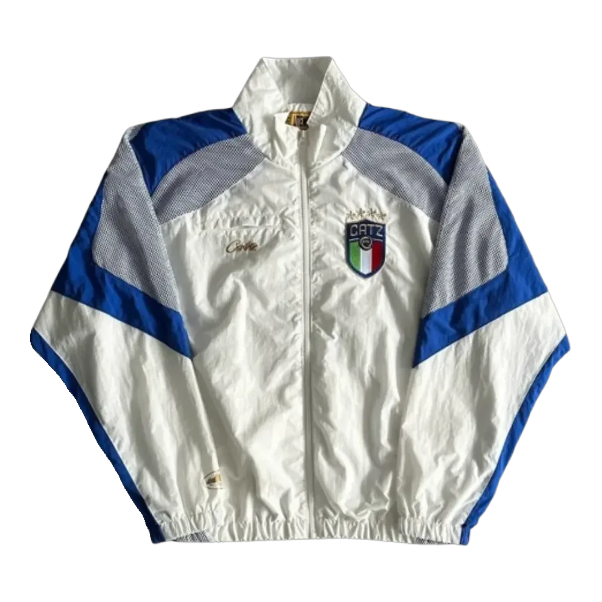 Corteiz White Italy Crest Track Jacket