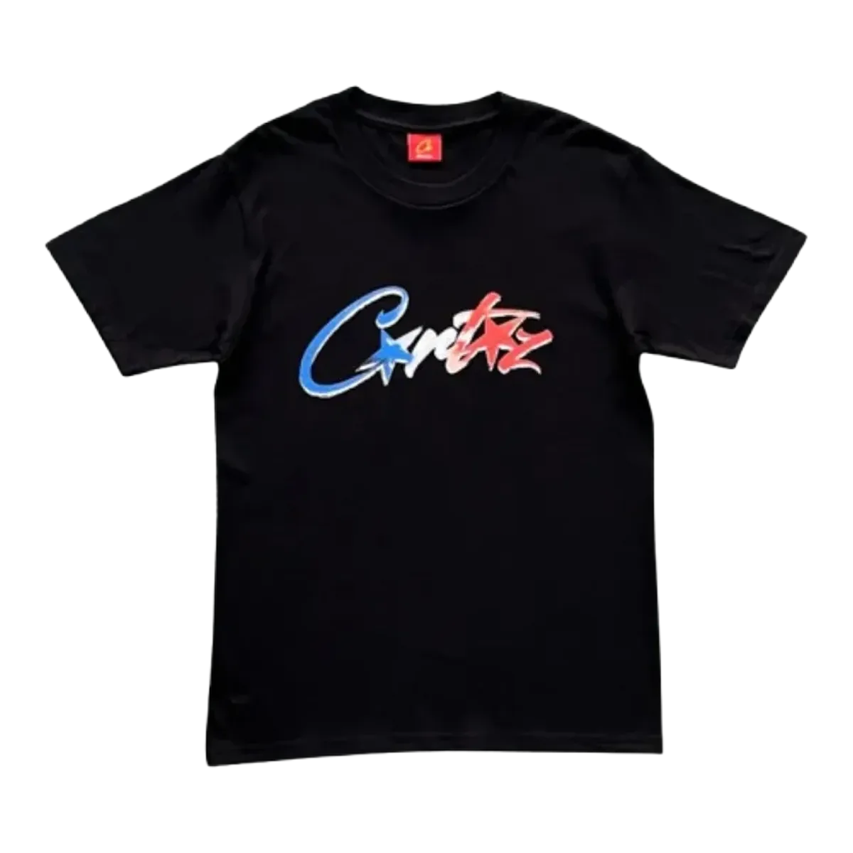 Corteiz Black Script Tee
