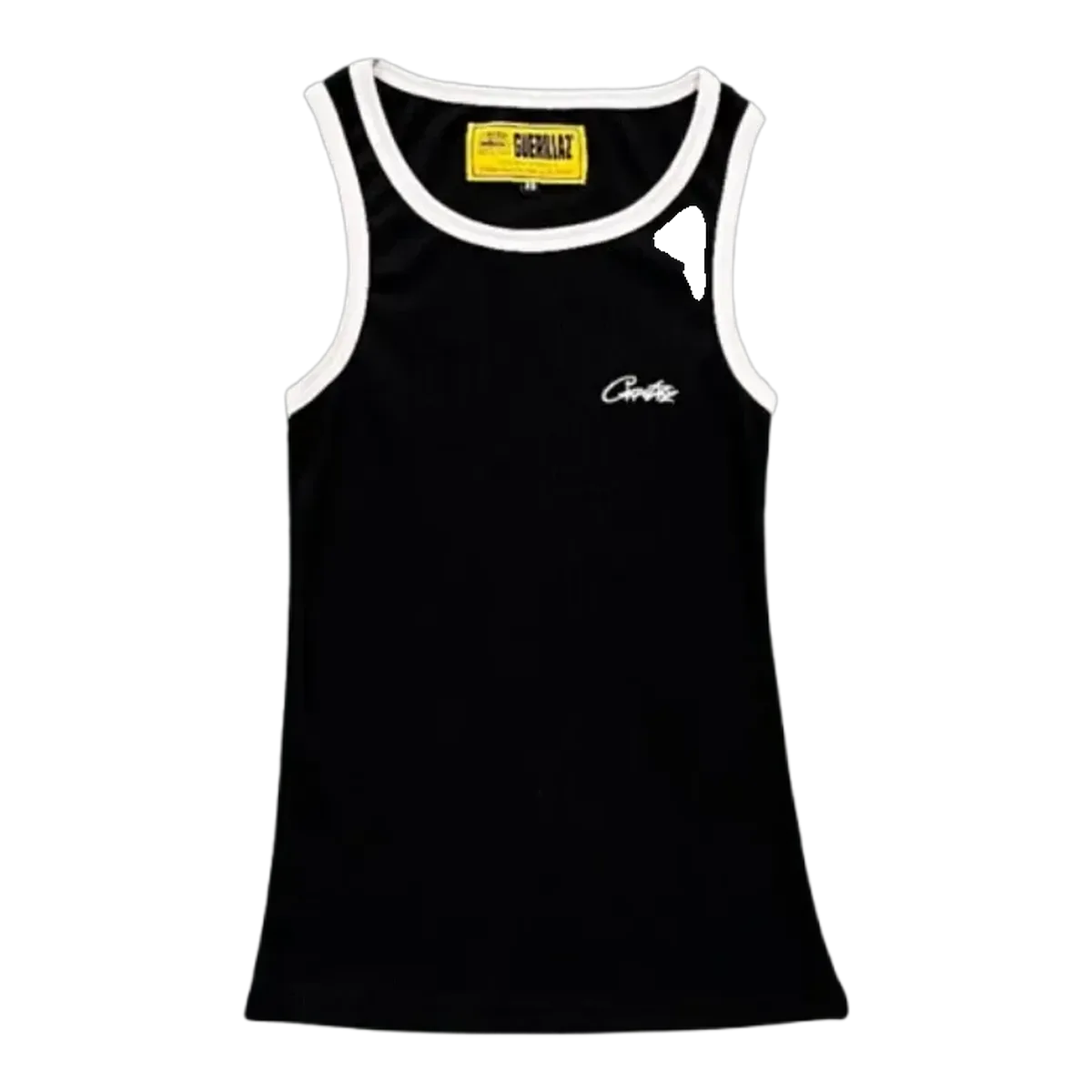 Corteiz Black Tank Top