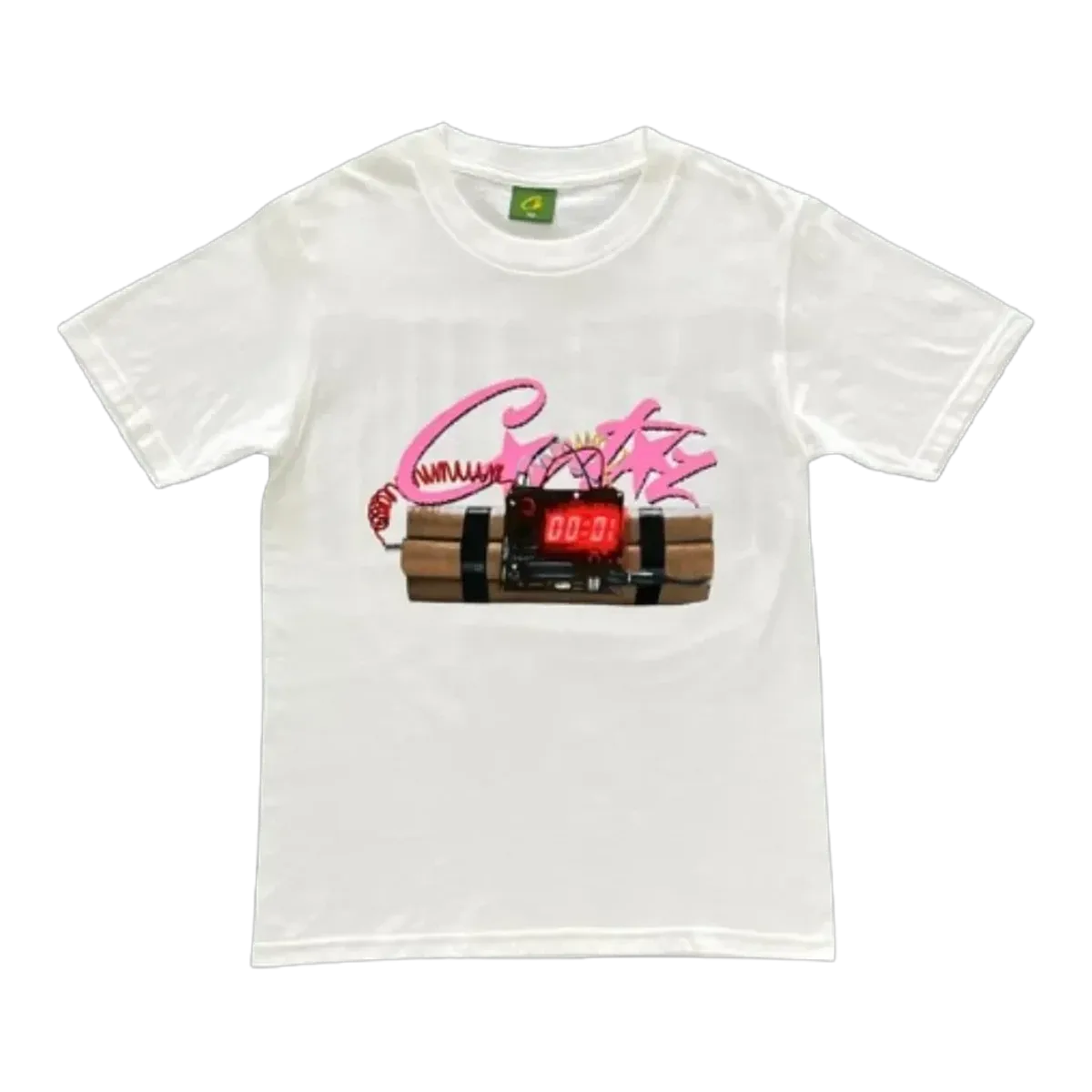 Corteiz White Graphic Tee