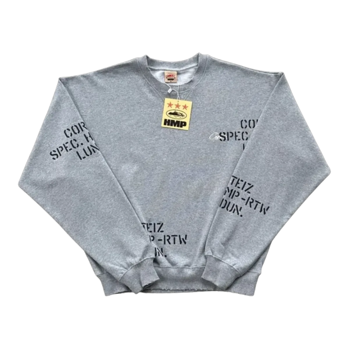Corteiz Grey Crewneck Sweatshirt
