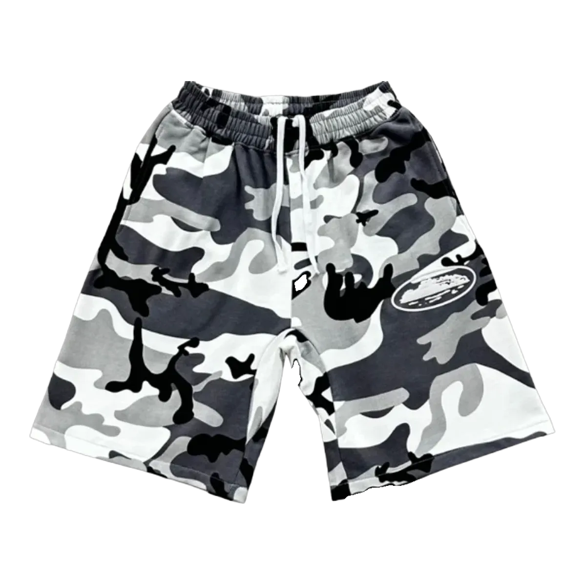 Corteiz White Camo Shorts