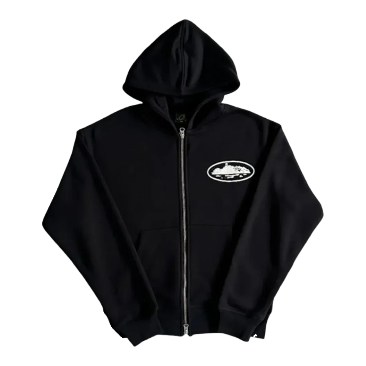 Corteiz Black Zip Hoodie