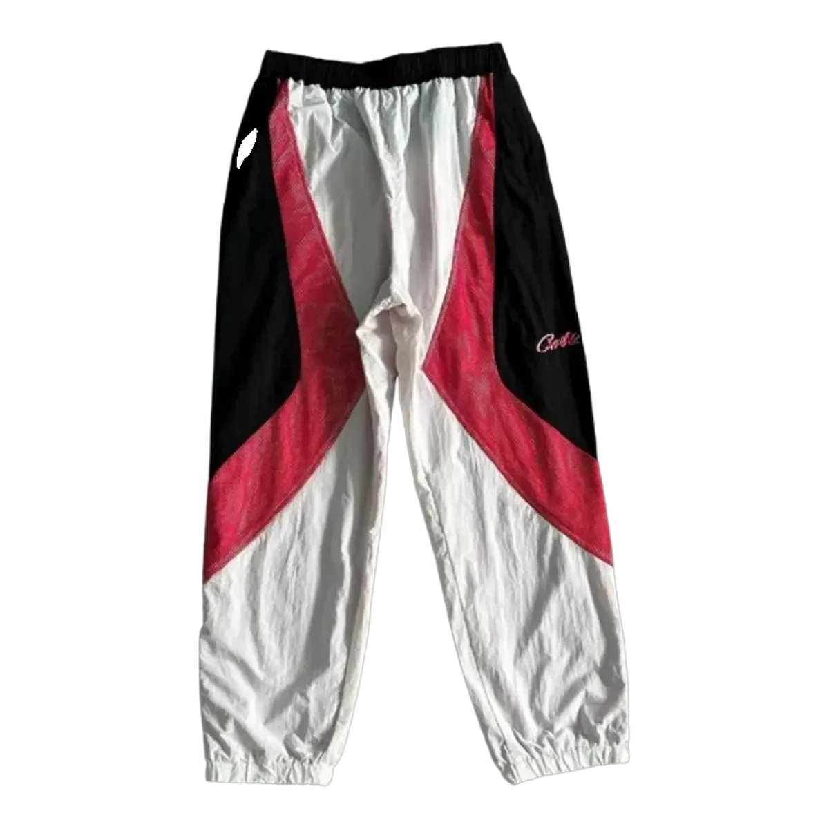 Corteiz White Red Track Pants