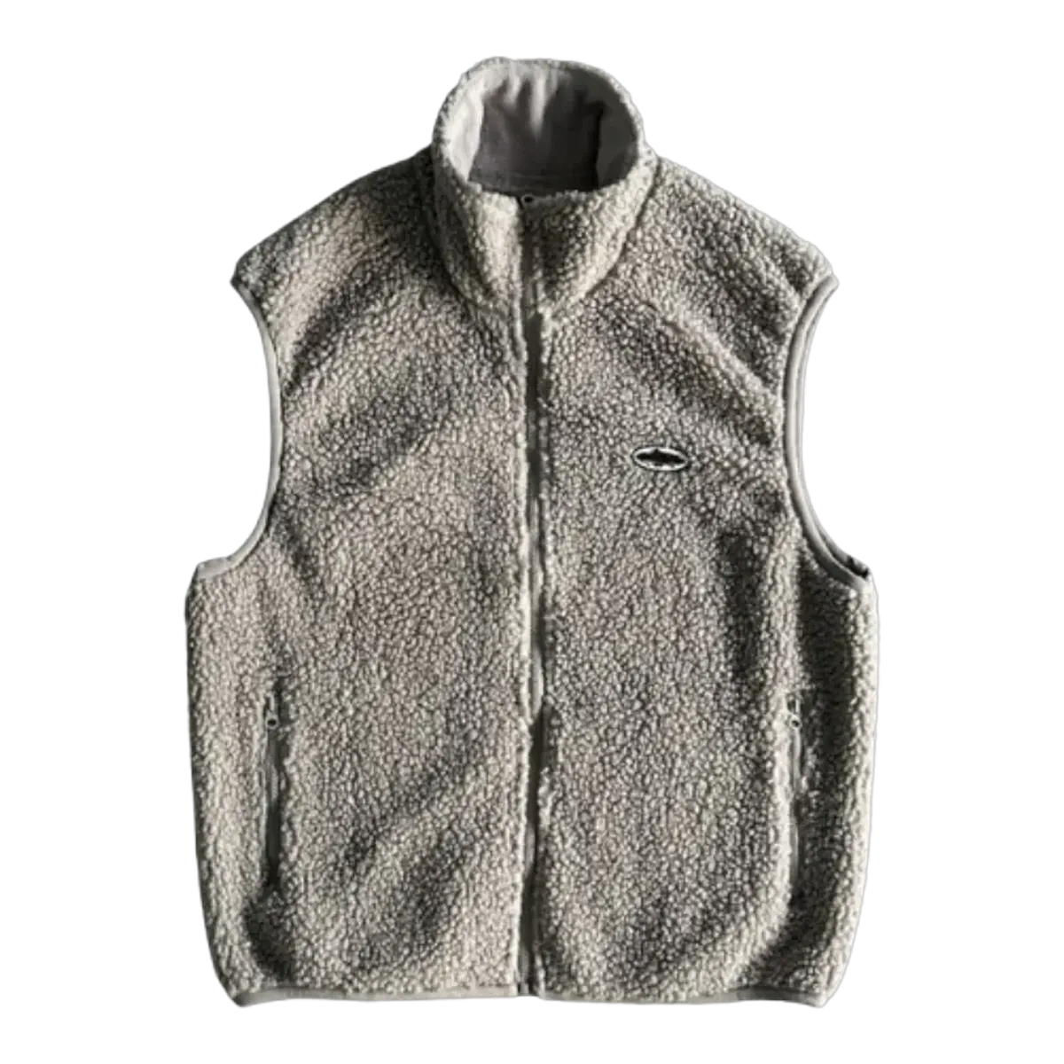 Corteiz Grey Fleece Vest