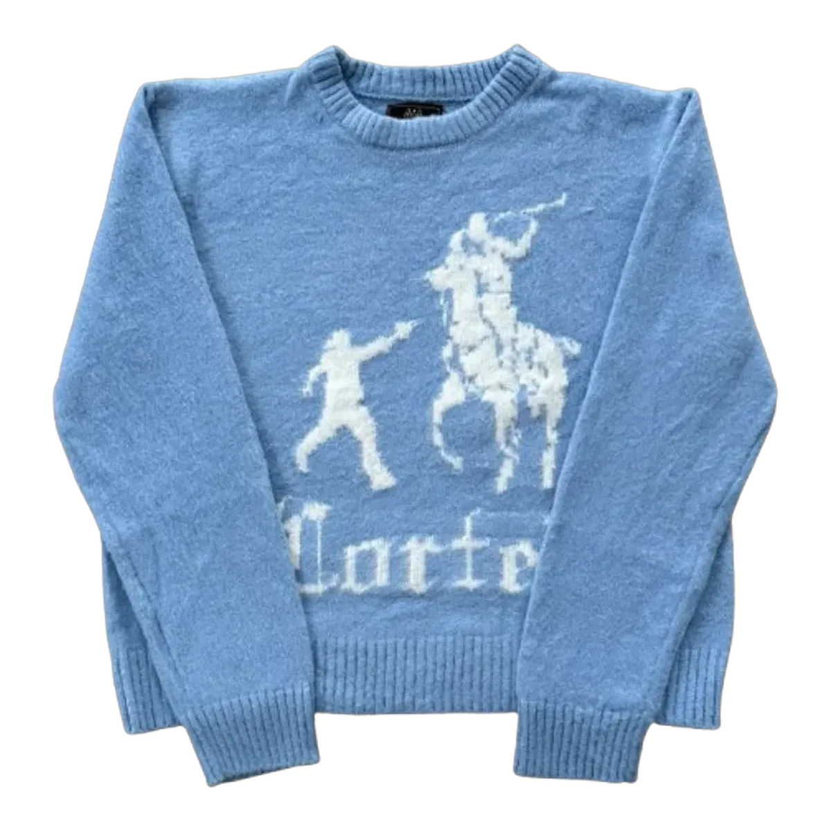 Corteiz Knit Sweater Blue