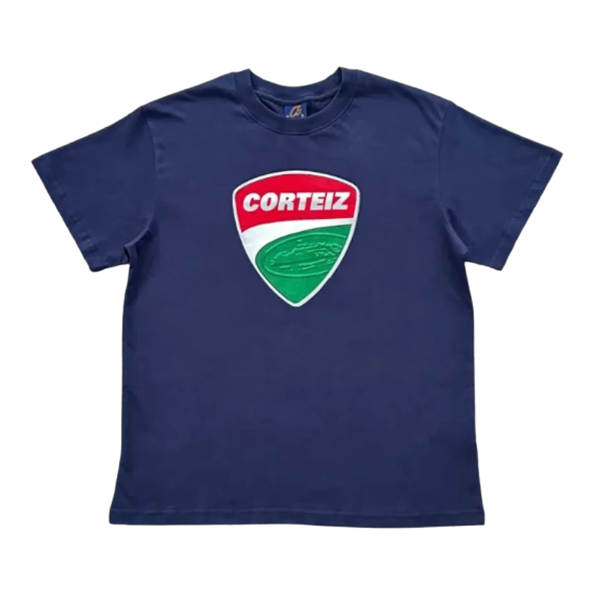 Corteiz Navy Shield Tee
