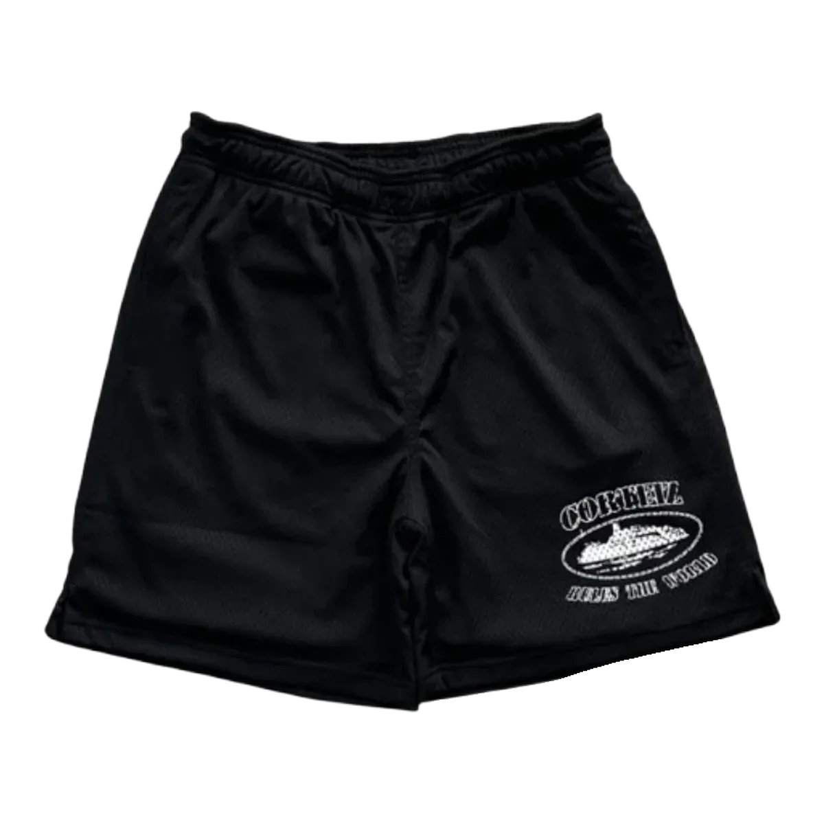 Corteiz Mesh Shorts Black
