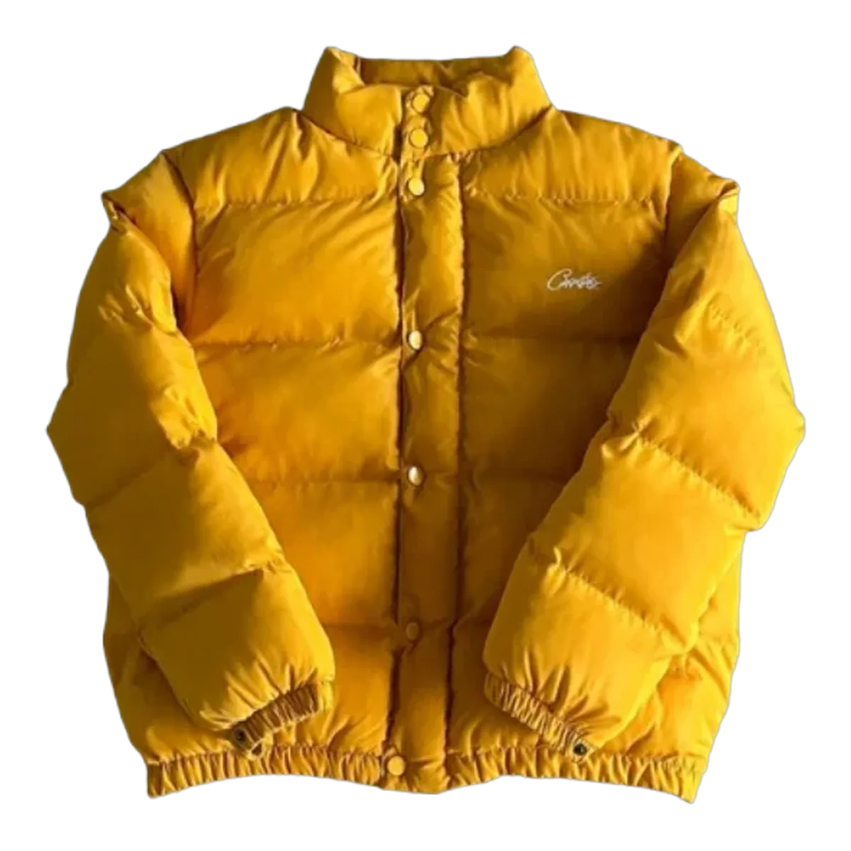 Corteiz Puffer Jacket Yellow