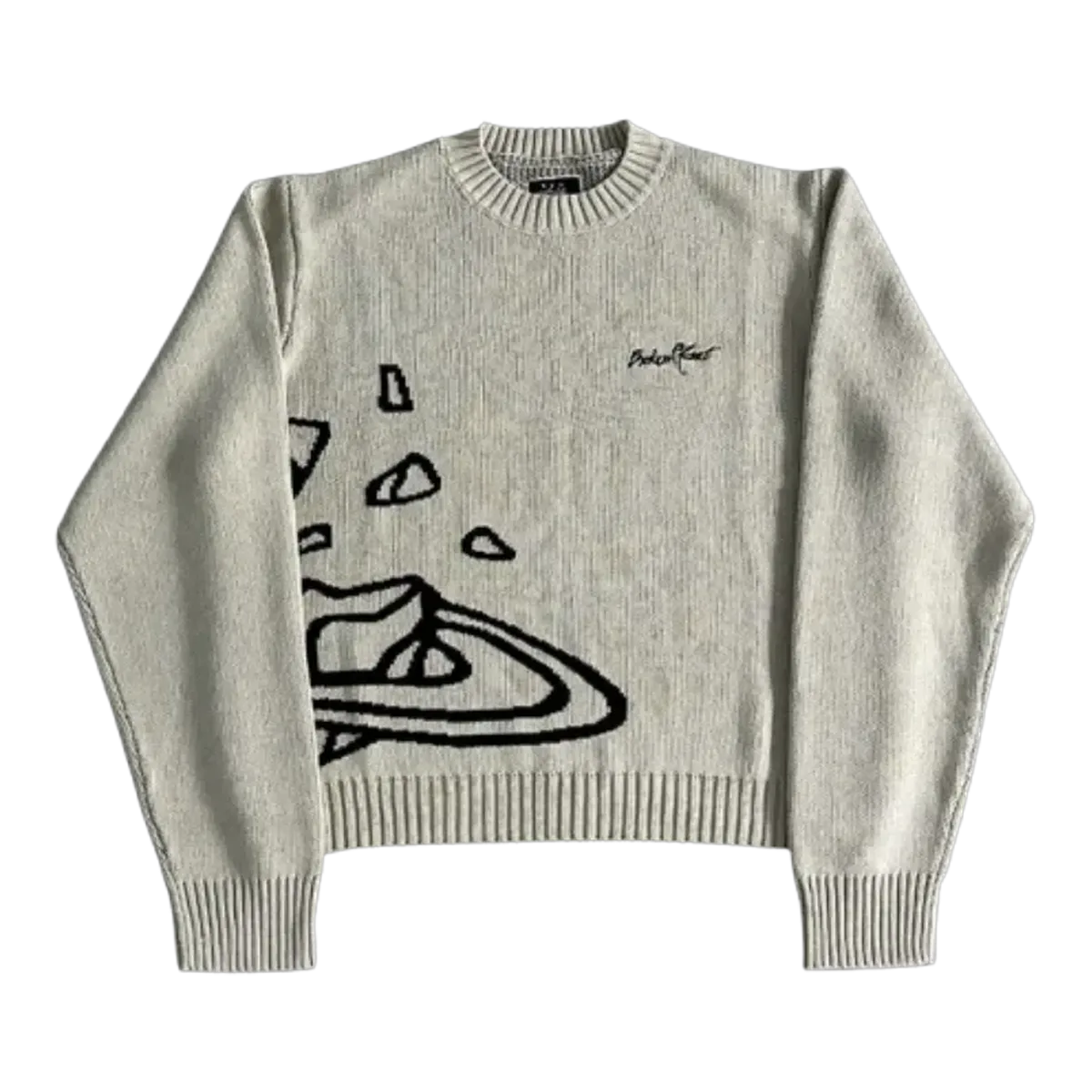 Broken Planet Grey Sweater