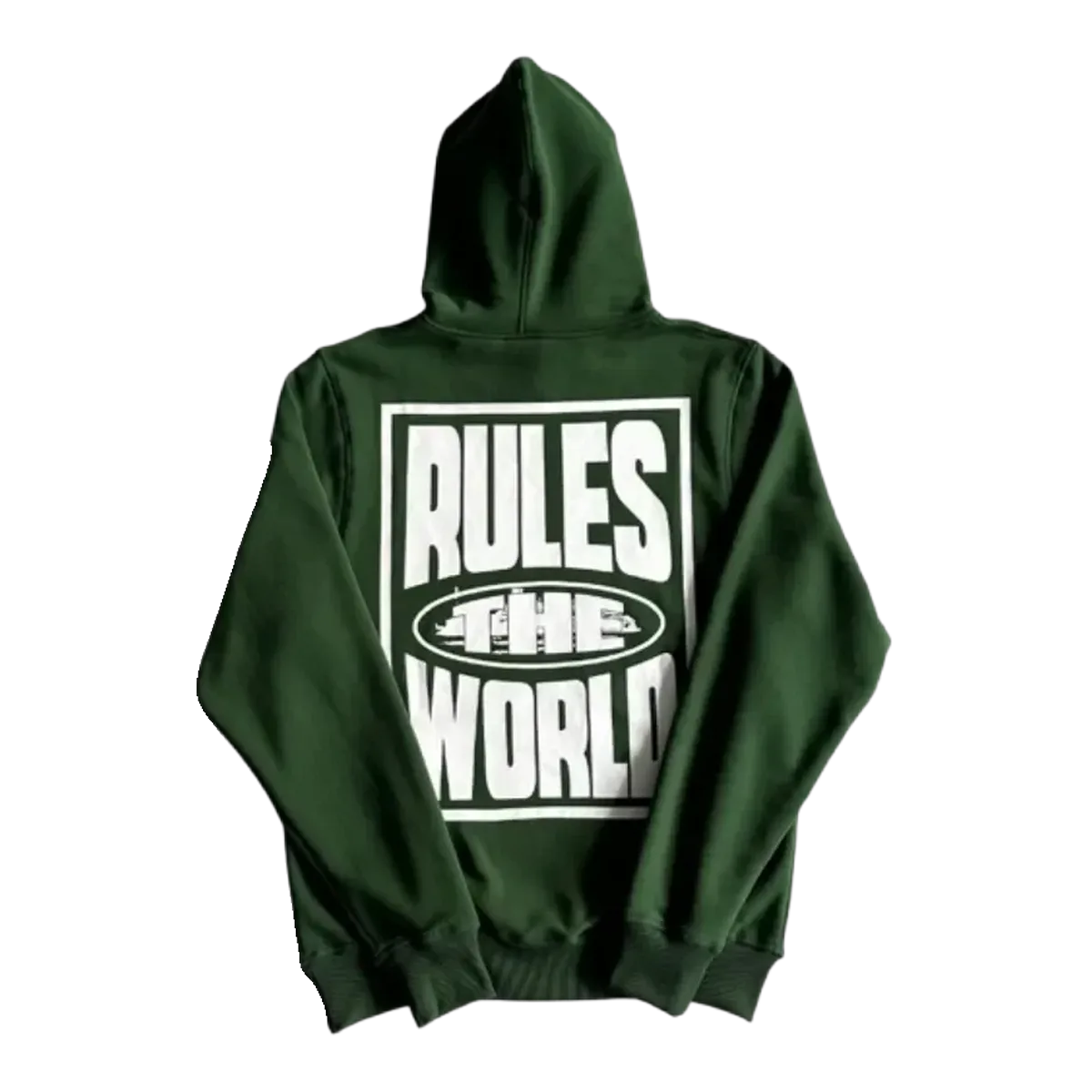 Corteiz Green Rules The World Hoodie