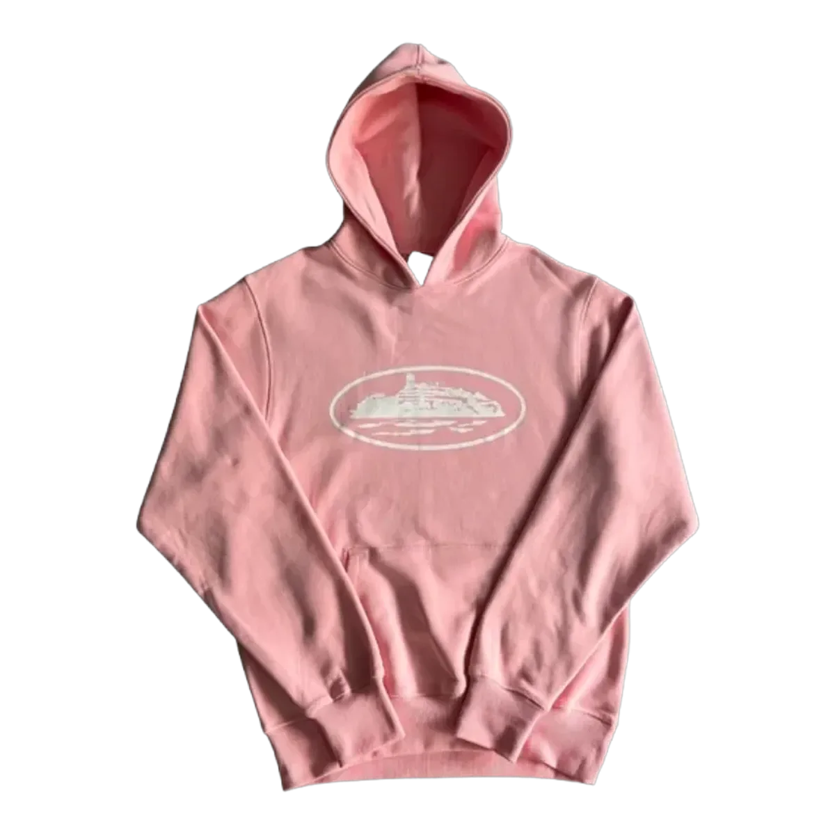 Corteiz Pink Alcatraz Hoodie