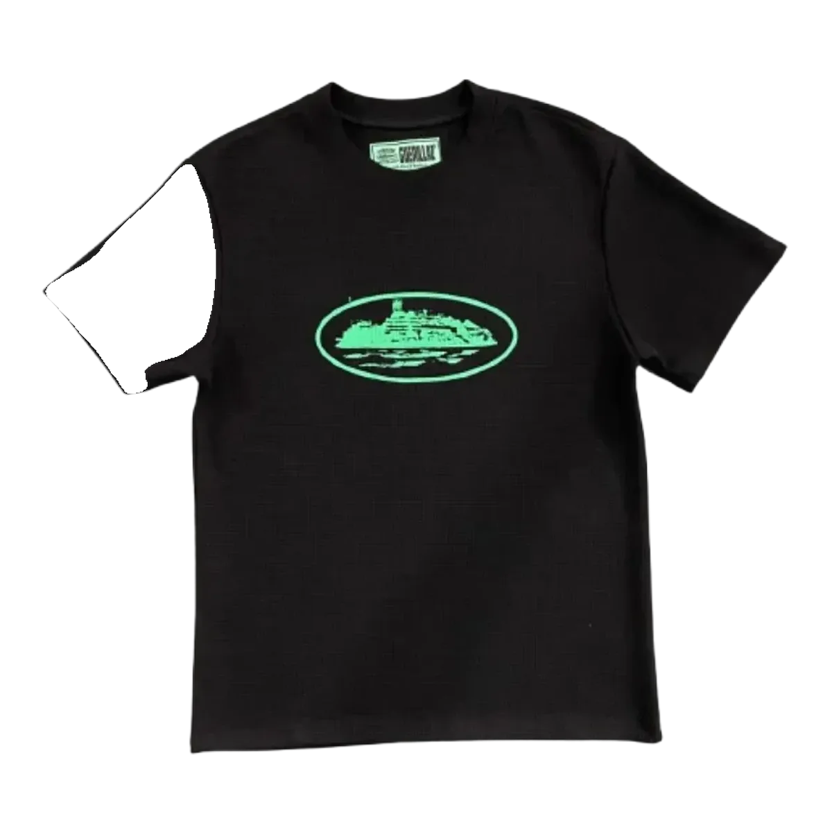 Corteiz Black Logo Tee