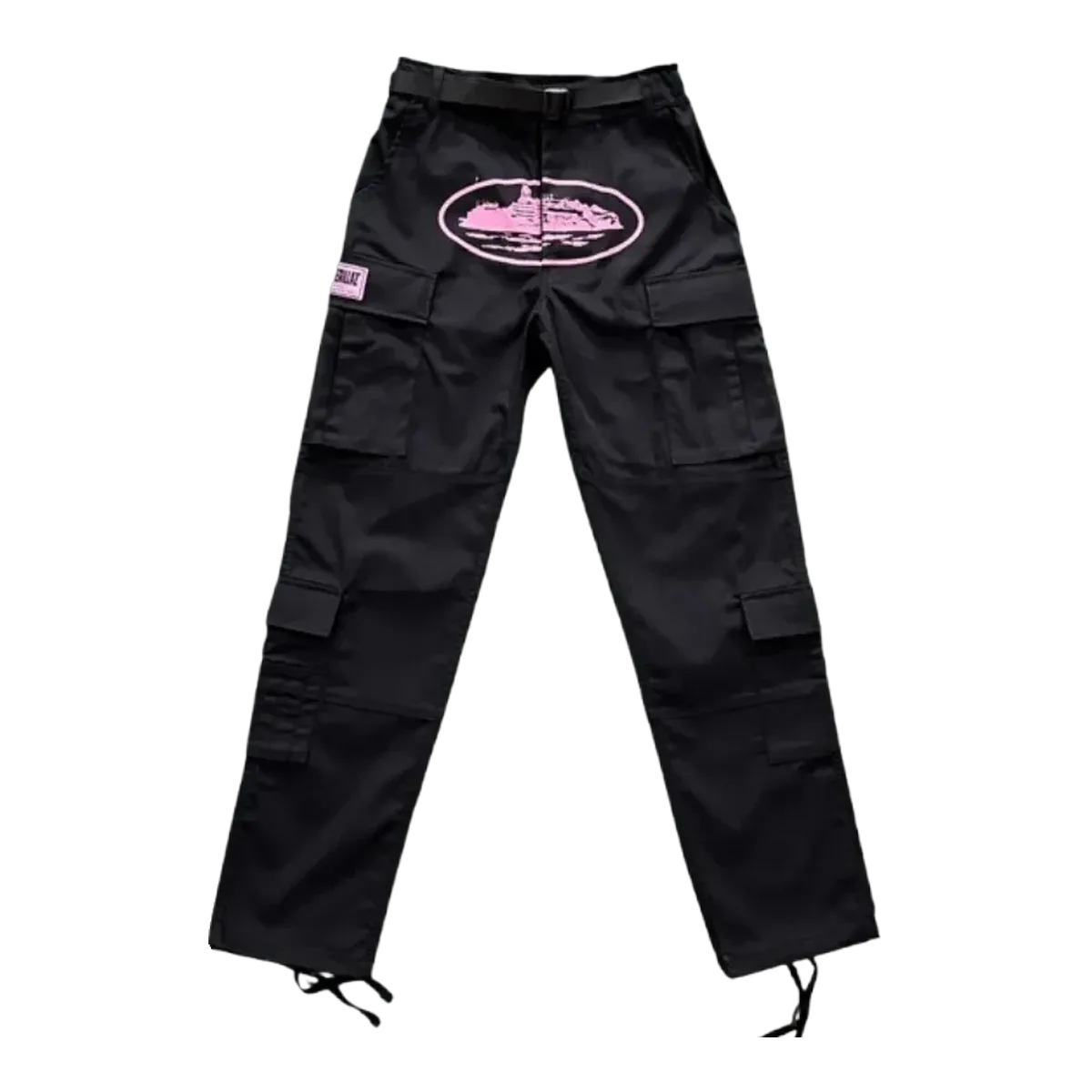 Corteiz Black Cargo Pants