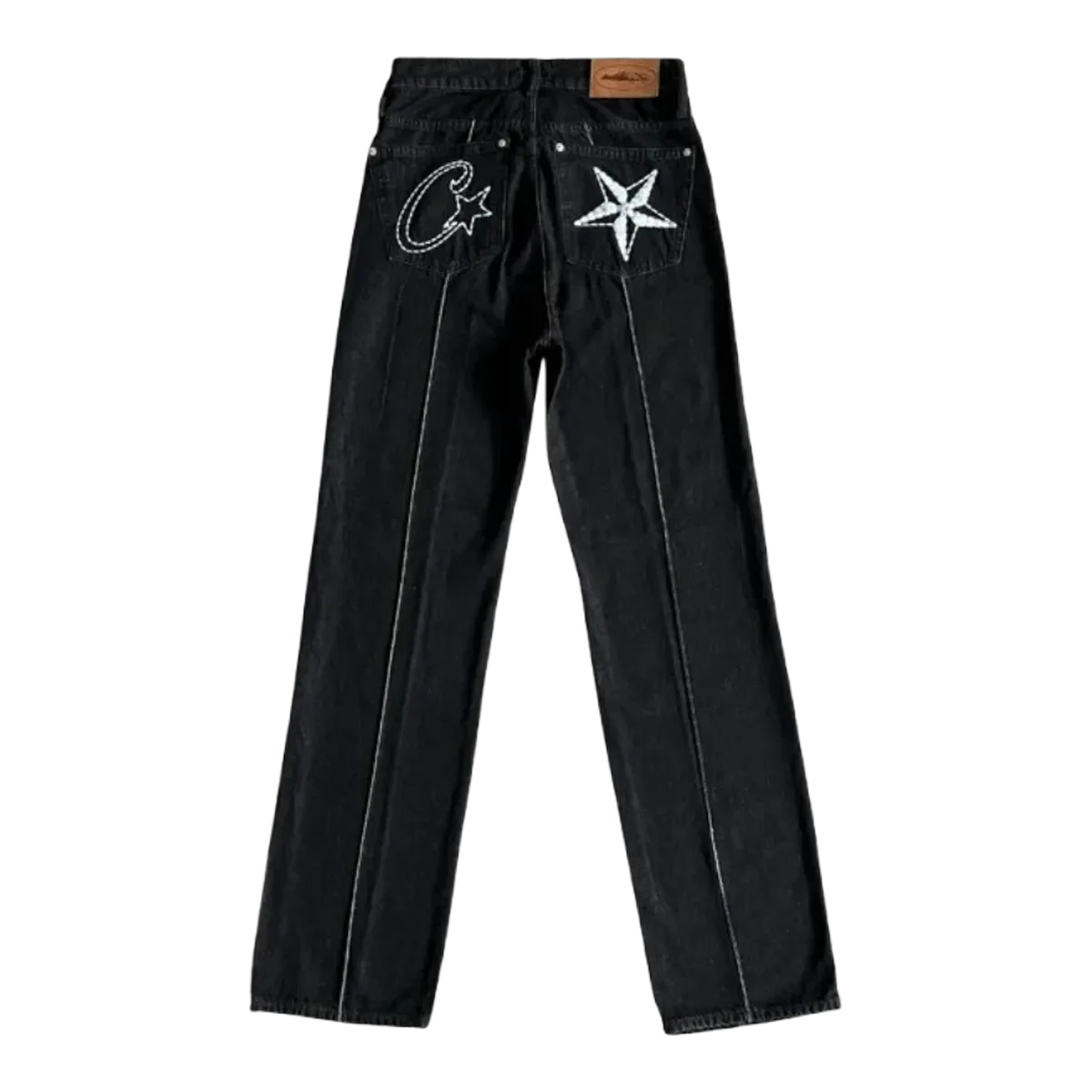 Corteiz Black Denim Jeans