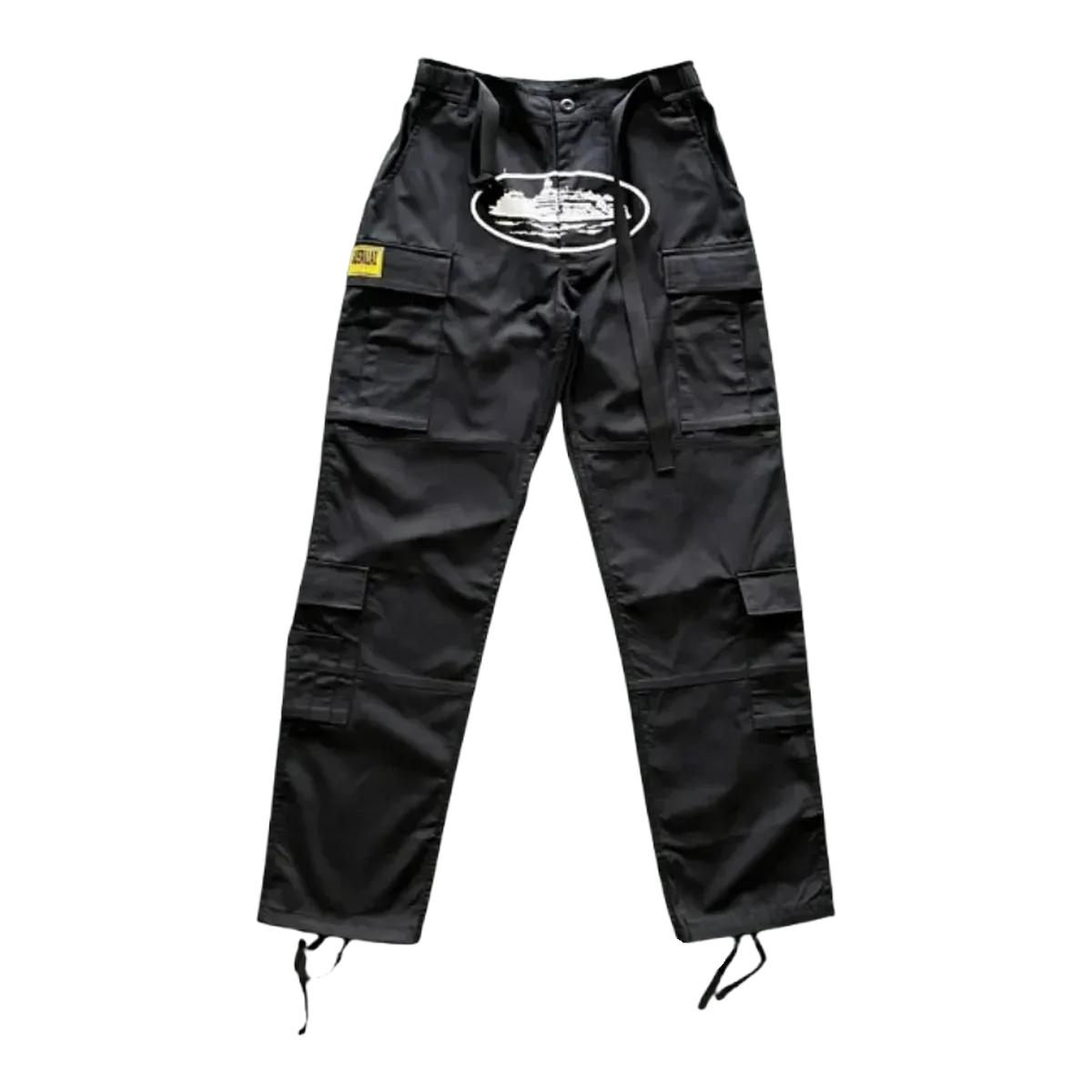 Corteiz Black Cargo Pants