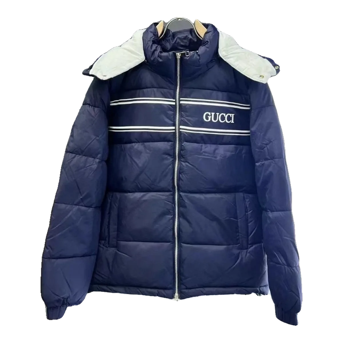 Gucci Navy Puffer Jacket