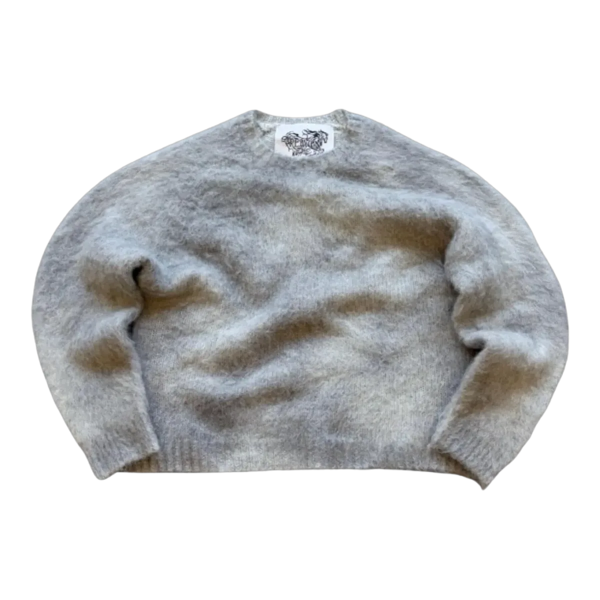 Reaven Grey Mohair Sweater